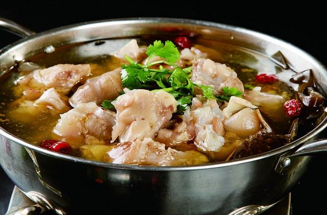 正宗四川排骨火锅,四川火锅秘制排骨图片