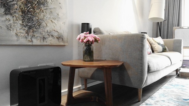 4个音箱同时播放,4个音箱组合