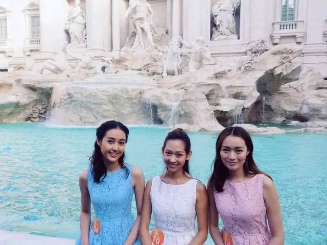 中华小姐海外之旅：许愿池边的东方少女