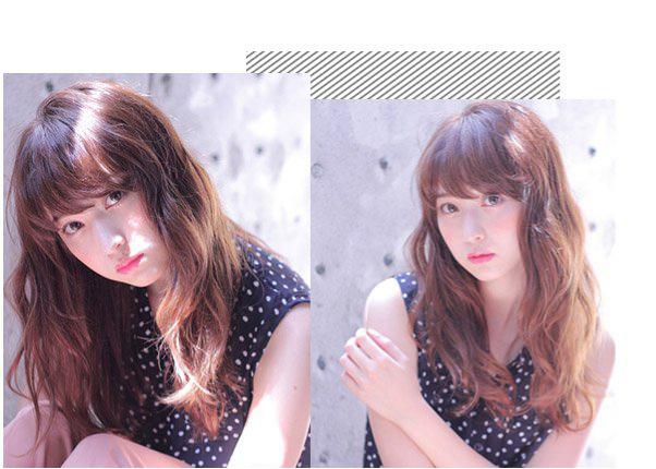 好看的气质中长发发型图片大全,文艺简约中长发发型图片