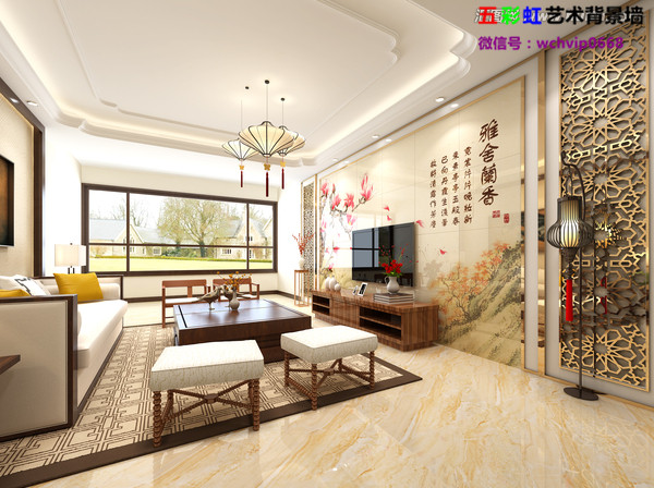 中式仿古墙瓷砖,中式素色瓷砖背景墙