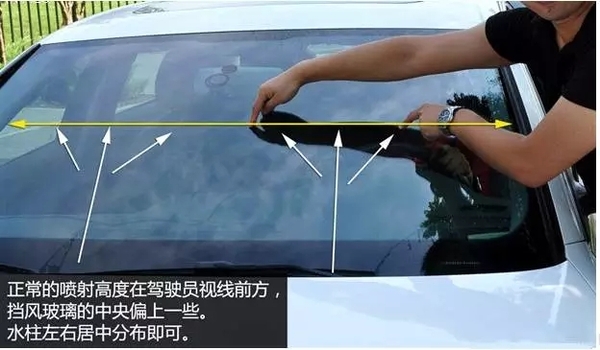 玻璃水喷歪了怎么办？一根针解决问题