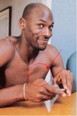 盘点nba没有纹身的球员,韦德哈登乔丹