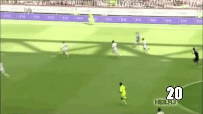 足球牛逼过人技巧50大集锦,最牛逼的足球视频