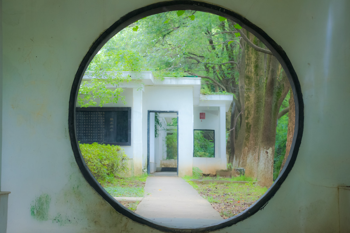 方和圆结合,方和圆的元素结合的图案