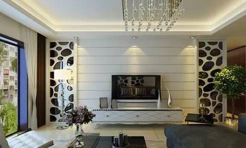 简单实用大面积电视背景墙,不踩坑的电视背景墙