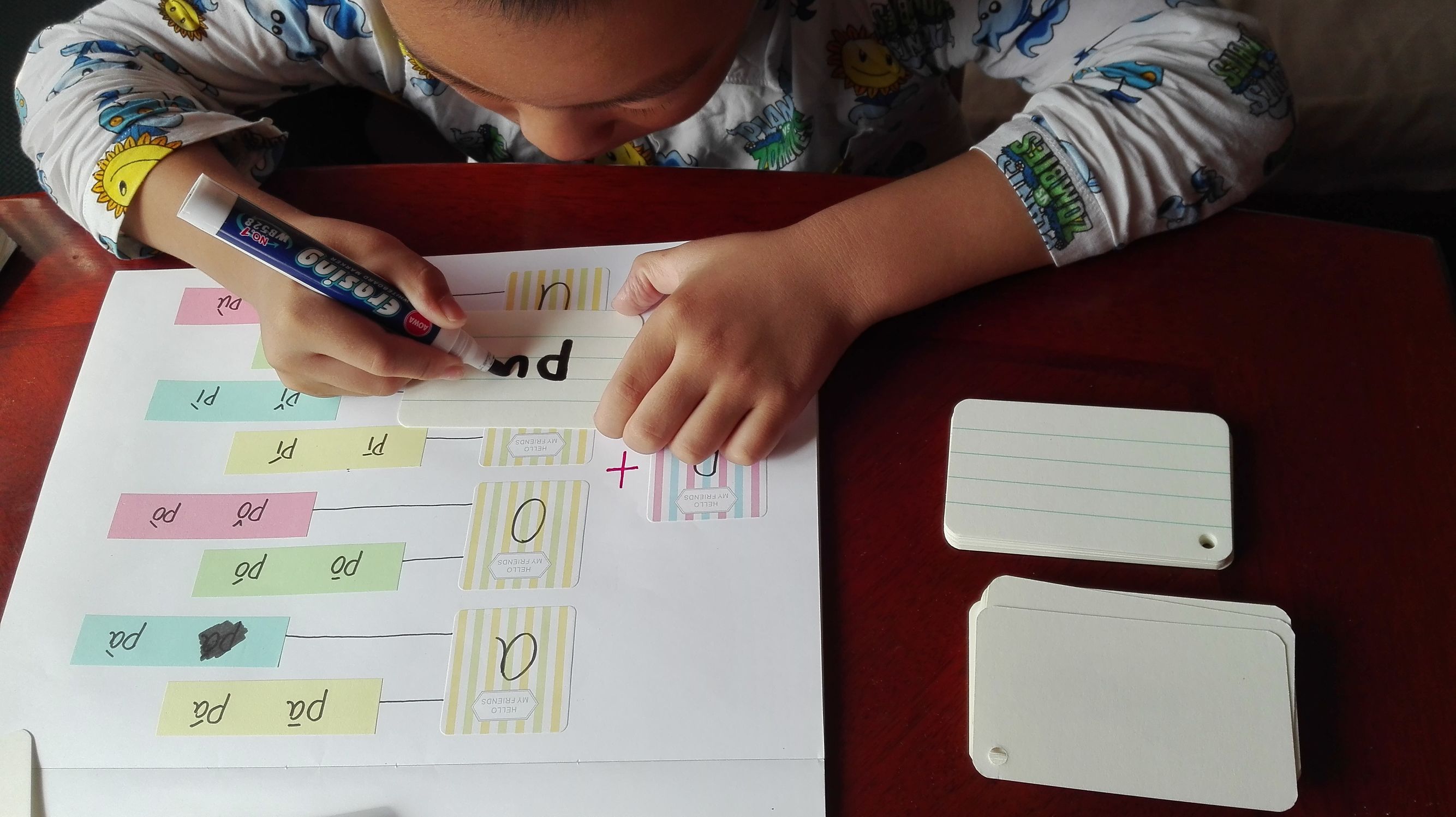 巧学拼音看图写话,唱儿歌巧学拼音