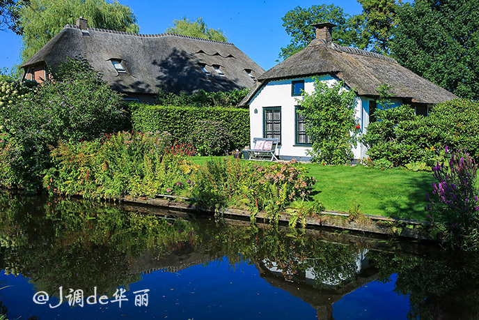 欧洲最美水乡荷兰羊角村,荷兰羊角村美丽的童话世界