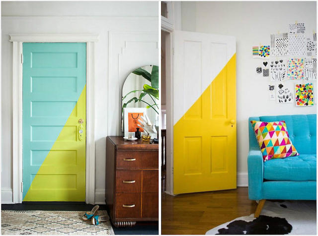 房间门难看怎么装饰,家里不好看的门要怎么装饰