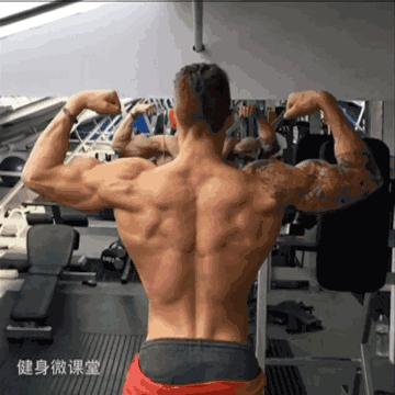 肌肉最猛而且非常帅的肌肉男,180斤胖子和180斤肌肉男对比图