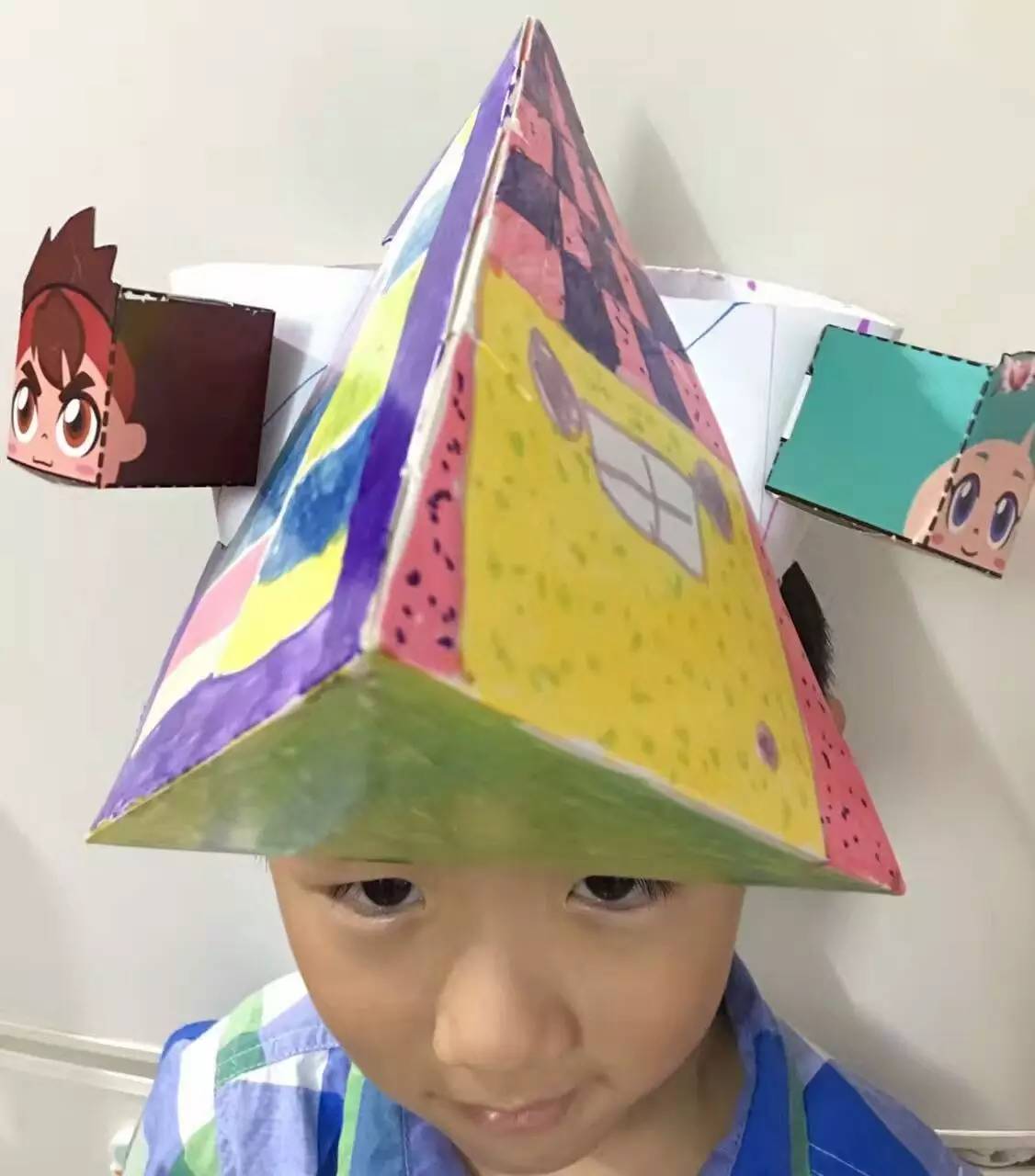 大师作品儿童画手工,儿童绘画神奇的小画家