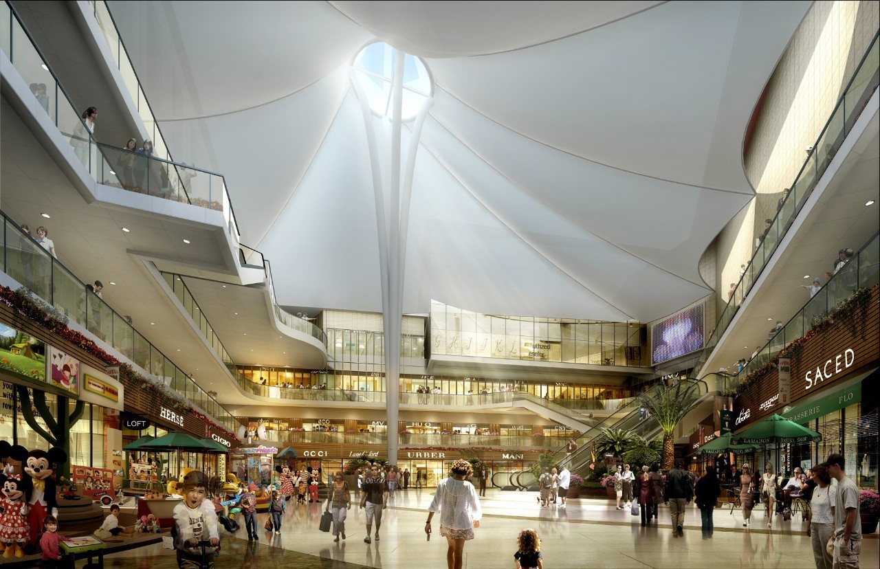 有了洲际旁的ShoppingMall，空姐空少和延误客，再不怕没地方杀时间······