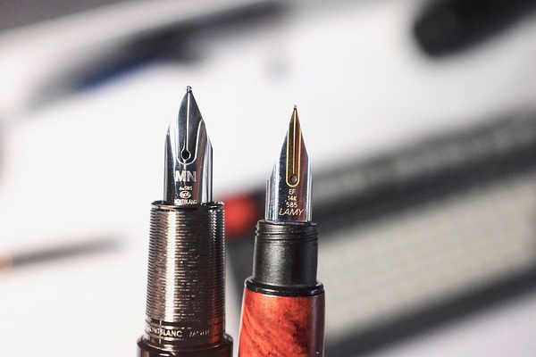万宝龙montblancm146冰川蓝钢笔,montblanc万宝龙m系列中性墨水笔