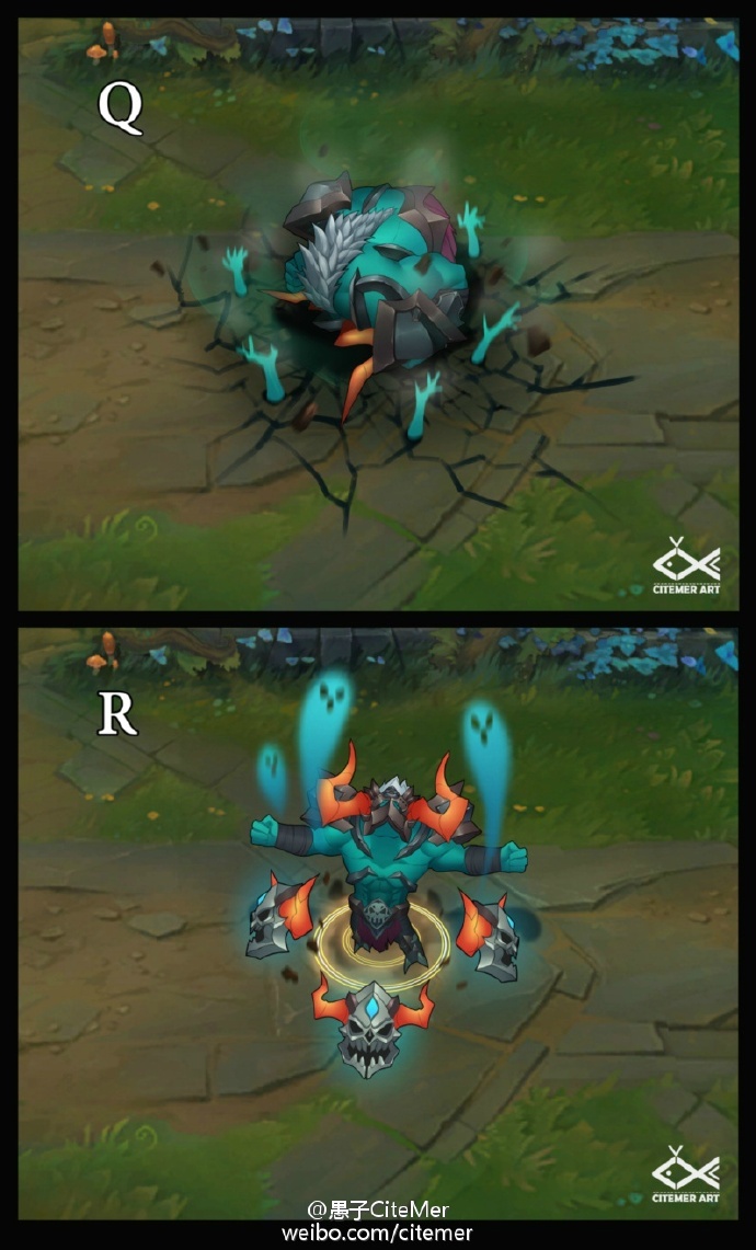 英雄联盟ez皮肤特效展示,lol狗头地狱火皮肤特效