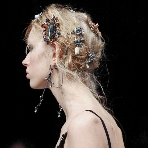 头饰的变化,头饰发饰胸针