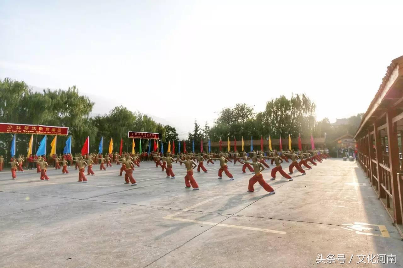 少林18铜人武术表演,禅武合一少林功夫