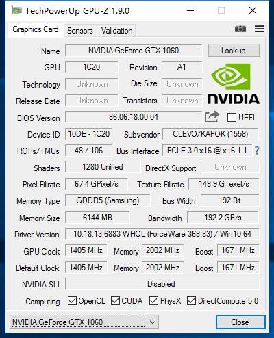 战神z7gtx1060测试,战神z7测评1060可以打csgo吗