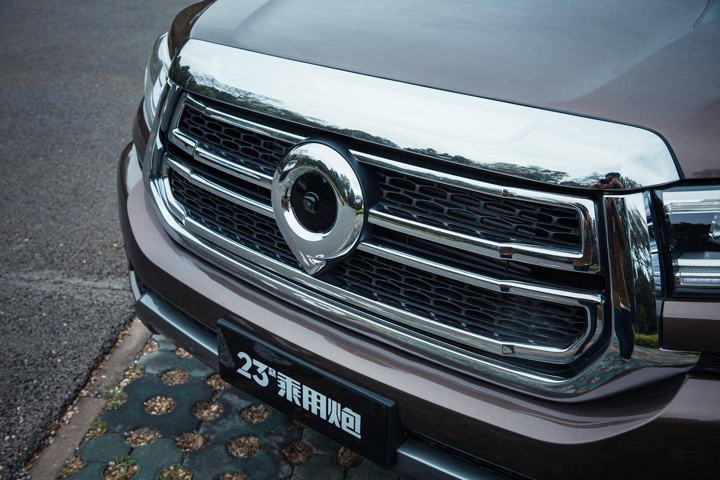 国产皮卡的巅峰之作长城炮,静态体验长城炮乘用皮卡全球版