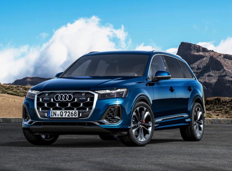 奥迪q9vs奔驰大g上坡测试,奔驰gls宝马x7奥迪q9