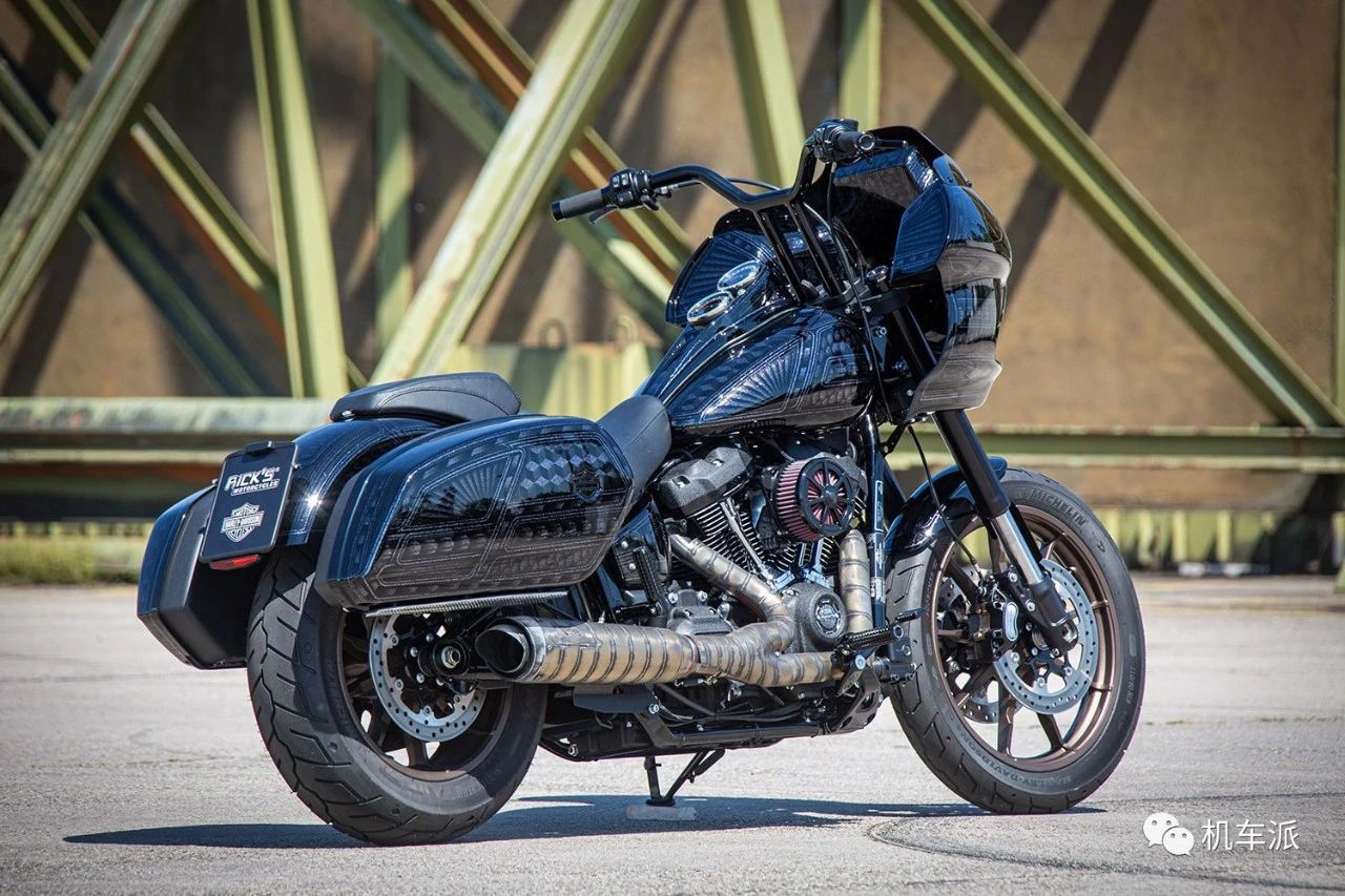 哈雷路威改装clubstyle,哈雷路威复古改装案例