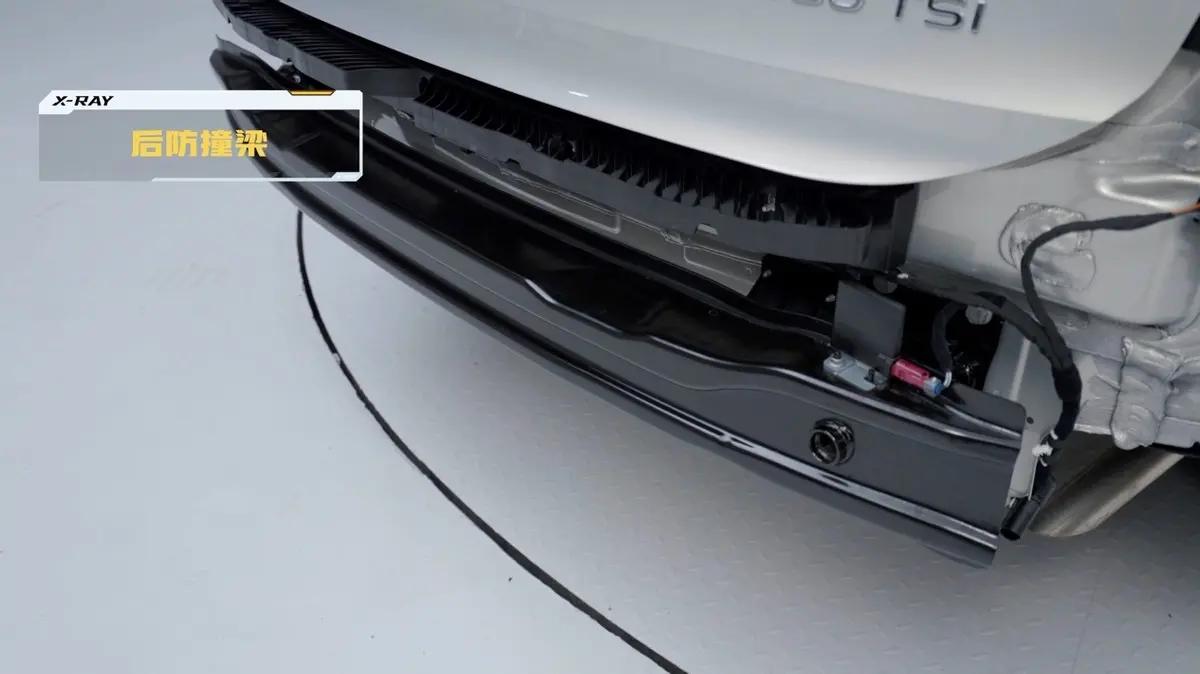 大众威然防撞梁拆解,拆解威然视频