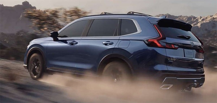 全新本田cr-v7座广东,全新一代本田cr-v实拍图