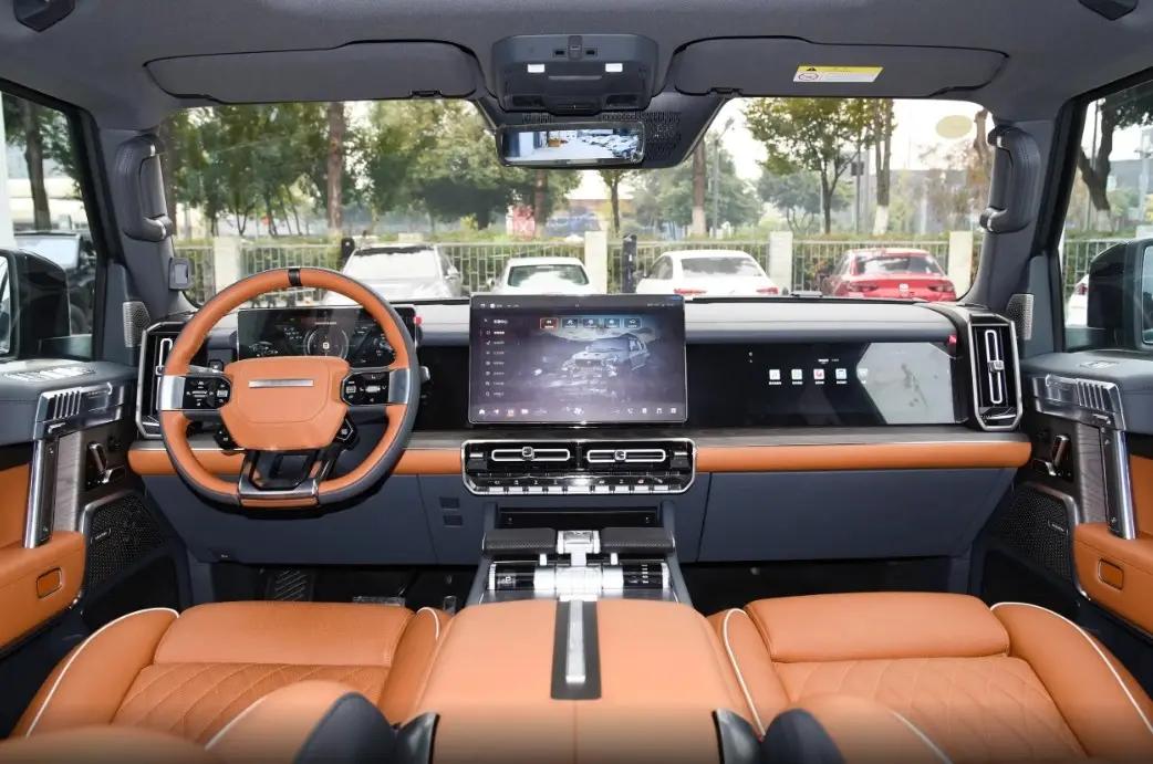 猛士917实车和概念车对比,猛士917增程版最新落地价格