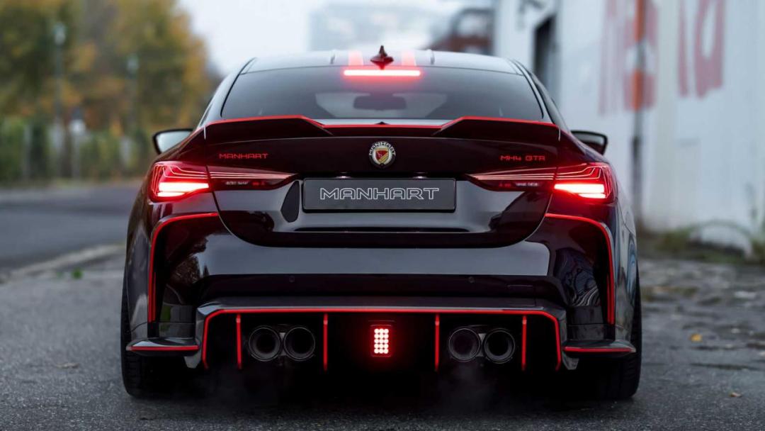 新款宝马m4亮黑武士改装版,宝马m4csl官图正式发布