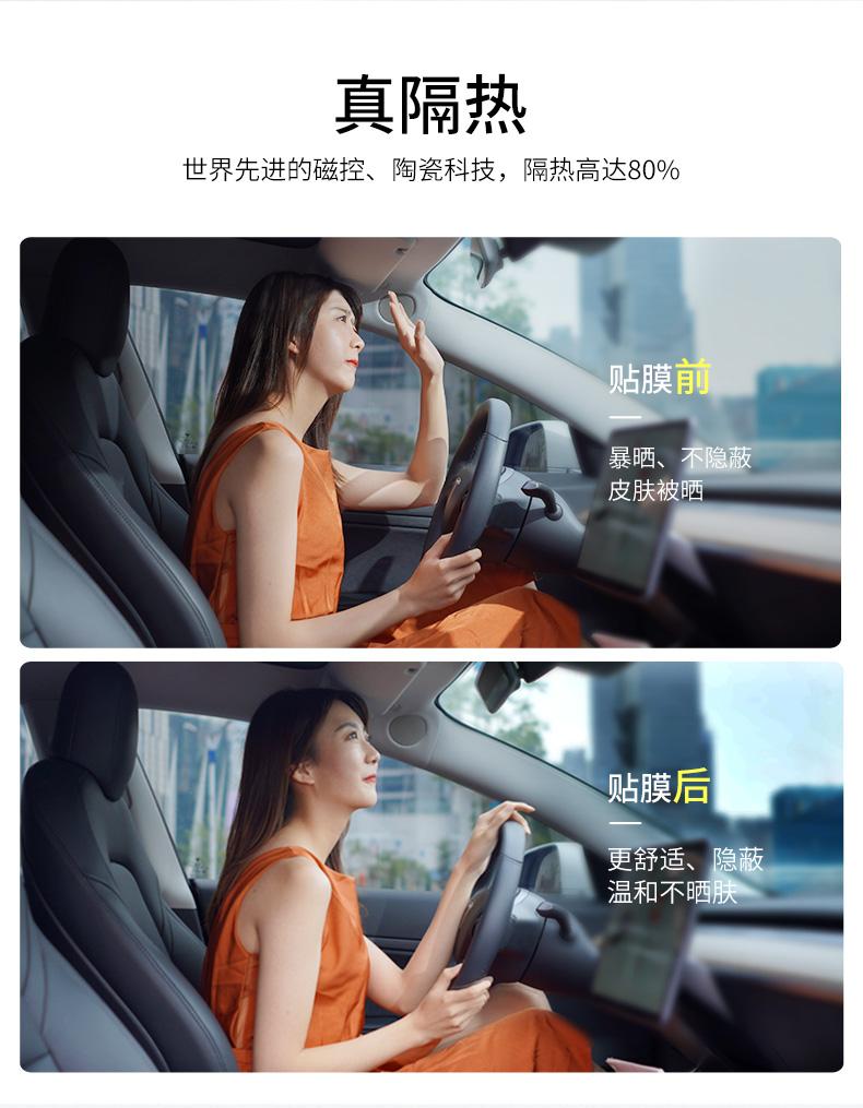 汽车贴膜贵膜和便宜膜的区别,汽车贴膜贵吗