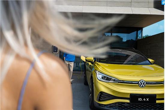 上汽大众id.4x新能源车评,大众id4x和id4cross对比