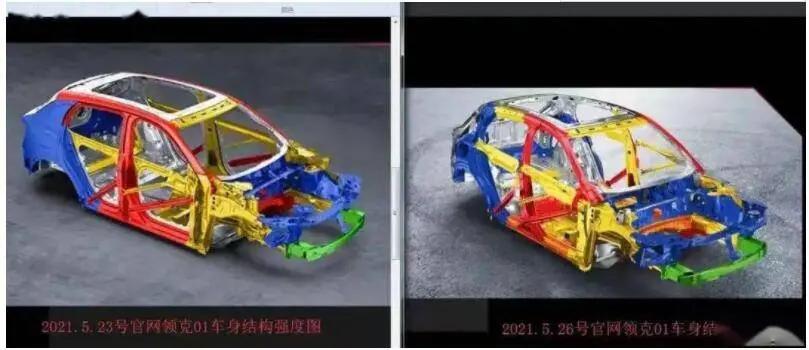 领克01钢材强度,23款领克01车身钢材强度改了吗