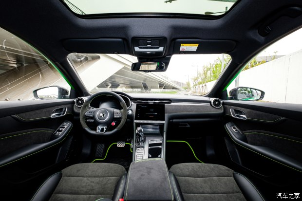 mg6xpower上海车展,场地试驾名爵mg6xpower