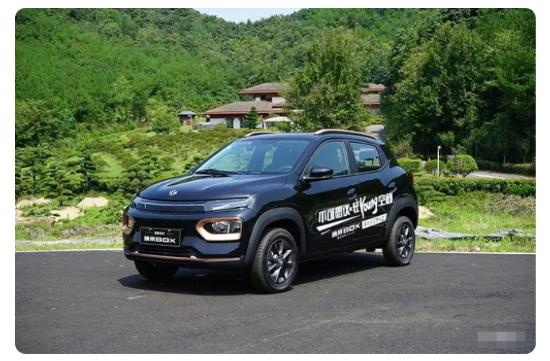 纳米box新能源车蓝色,纳米box新能源车门