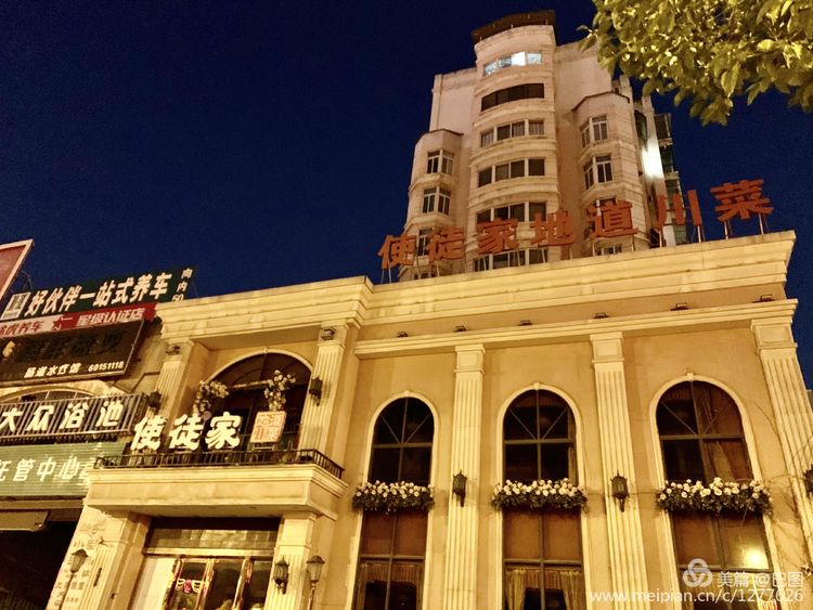 洛阳涧西路边街景,洛阳滨河北路图