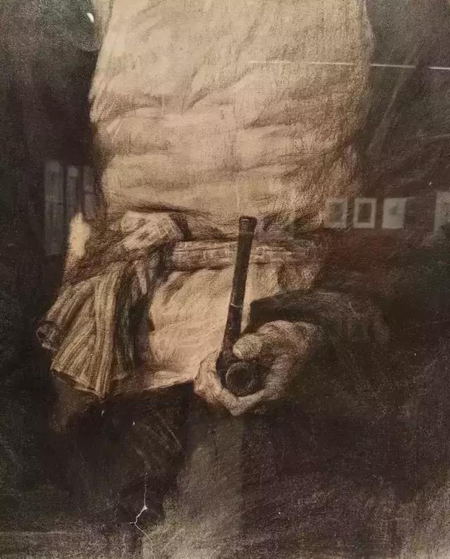 全国素描比赛第一名,九大美院素描欣赏