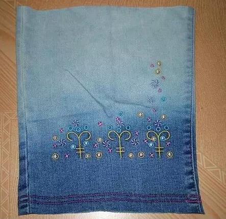 牛仔裤改包包做法大全简单,旧牛仔裤的超实用改造成品