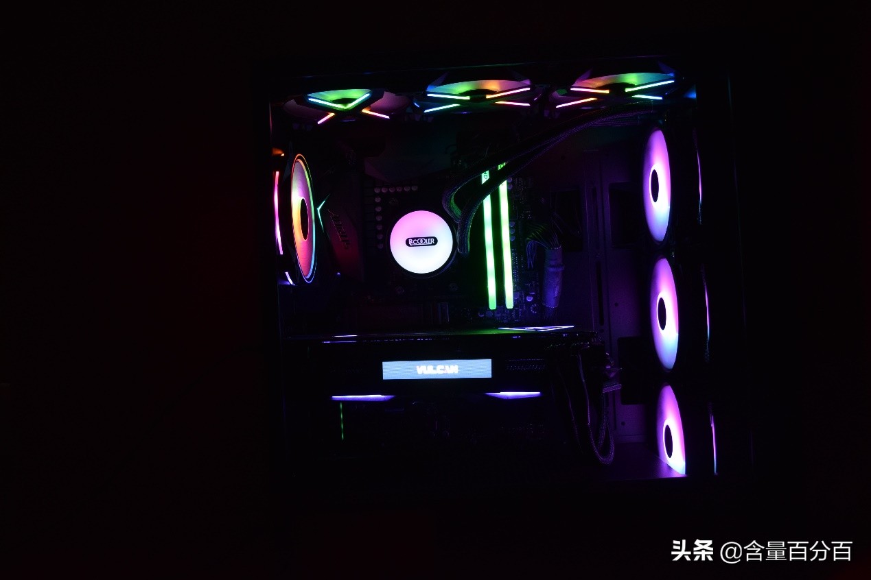 骨伽影武者x7机箱怎么拆,骨伽影武者x7黑色机箱怎么调灯光