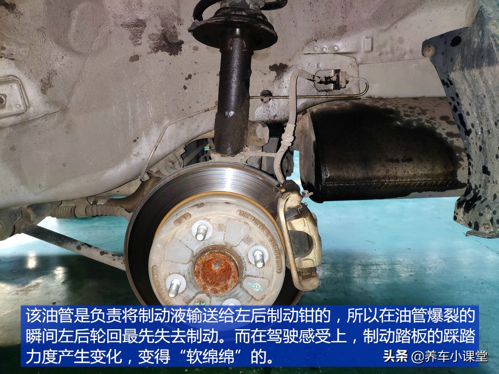 刹车油管爆裂原因,刹车油管引起事故