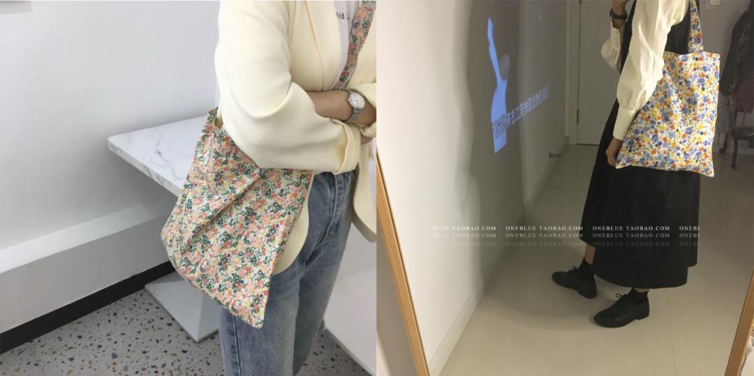 现在流行的帆布包简约好看又百搭,适合夏天背的帆布包