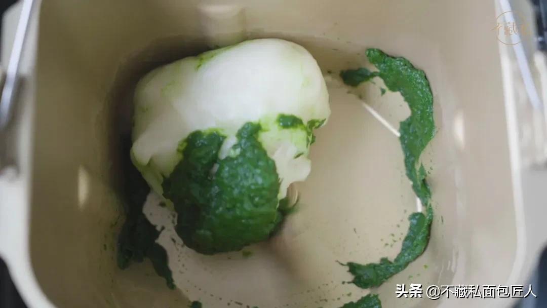 冷藏2天不变硬,柔软到拉丝的绿宝石青团外皮怎么做?