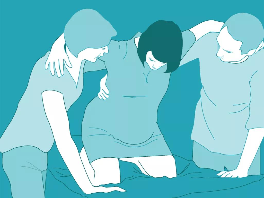 生孩子必须躺着吗,分娩时怎么站着生