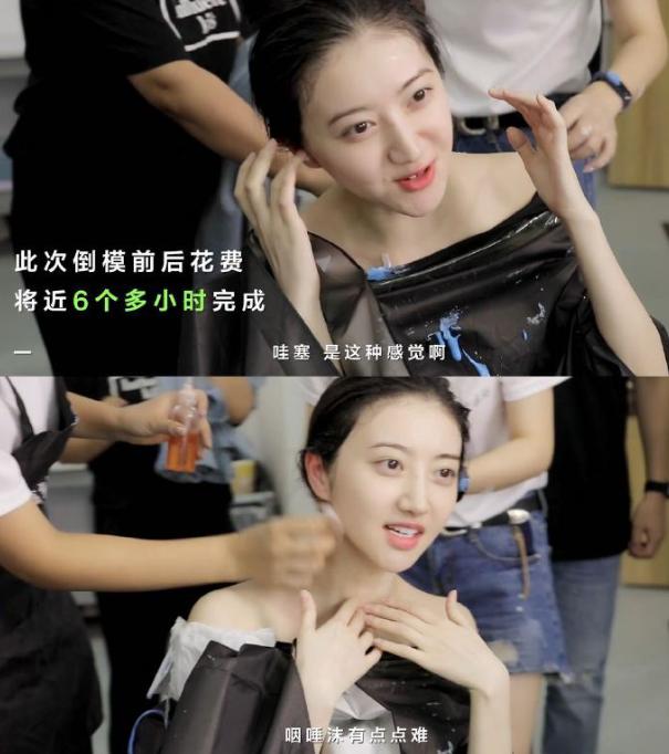 女星素颜照景甜美丽,景甜张雨绮惊艳写真