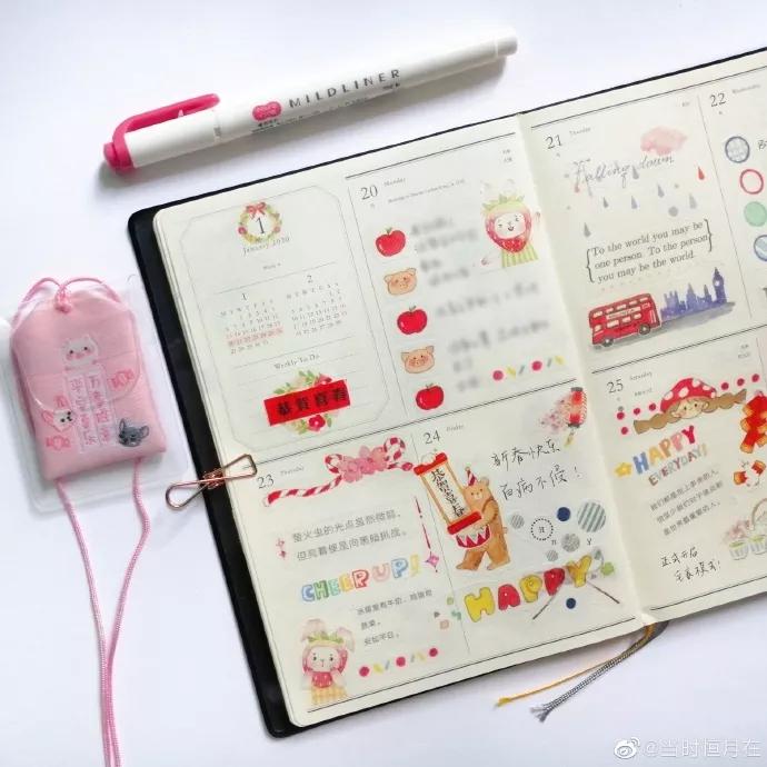 这个漫长的春节，你坚持做手帐了吗？