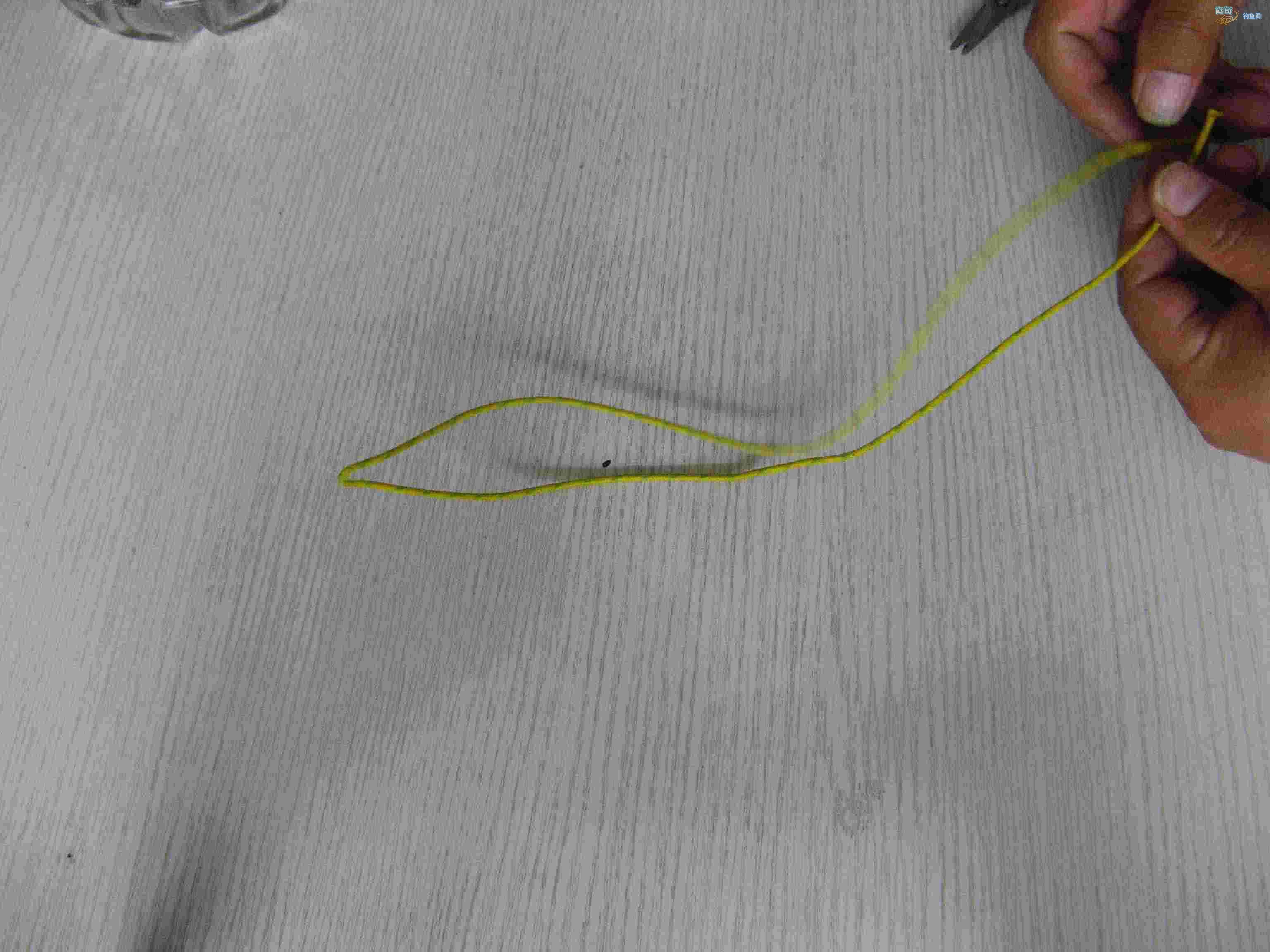 鱼竿稍和主线打结,鱼竿怎么打马蹄环