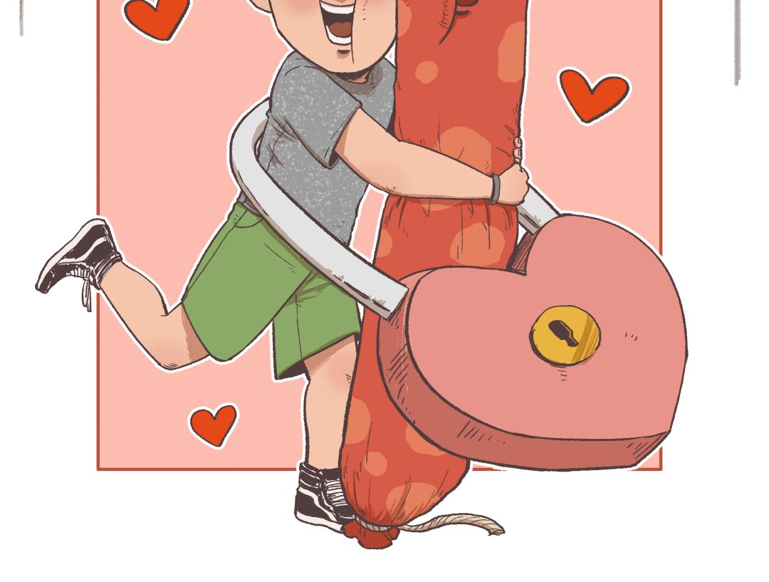 漫画四川,食物漫画香肠