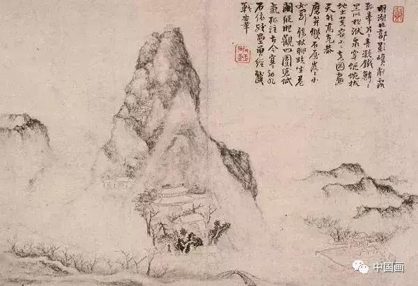 枯笔讲解,赏析枯笔