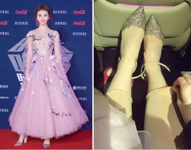 赵丽颖刘亦菲穿白衣,刘亦菲赵丽颖黑色纱裙