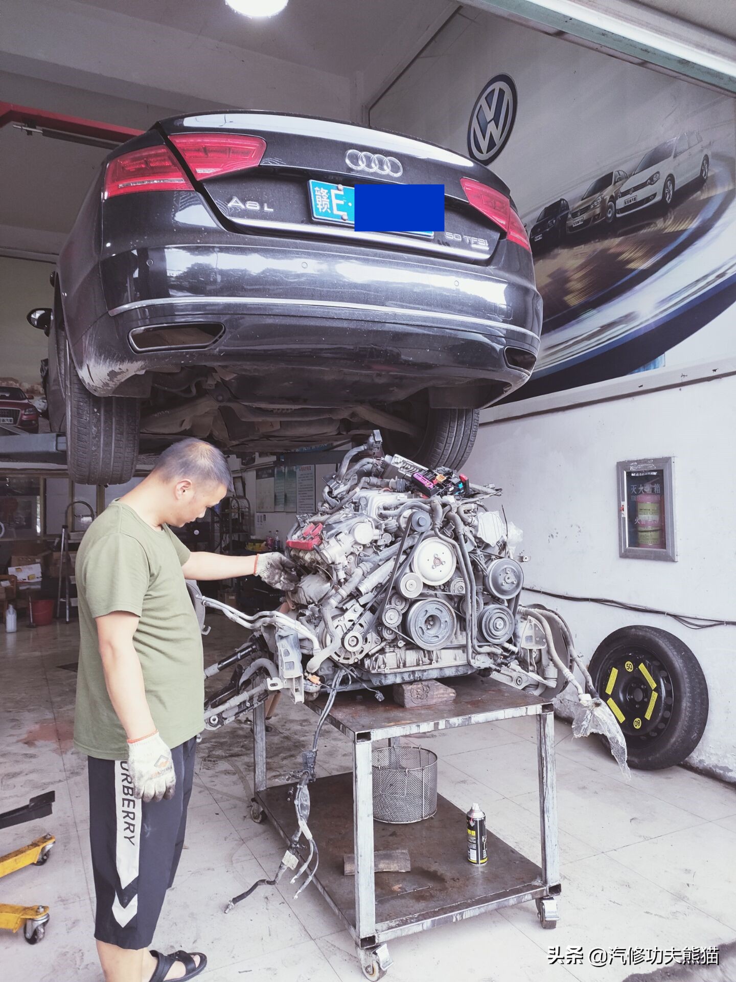 奥迪a8烧机油吗48v轻混,奥迪a8烧机油一千公里烧0.5正常吗