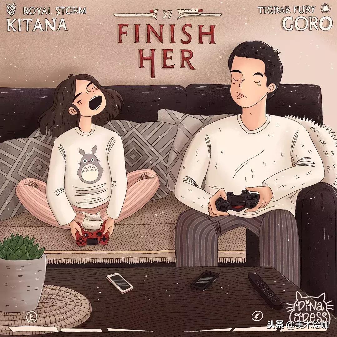 少女心爆棚的唯美插画,软萌插画清新少女心