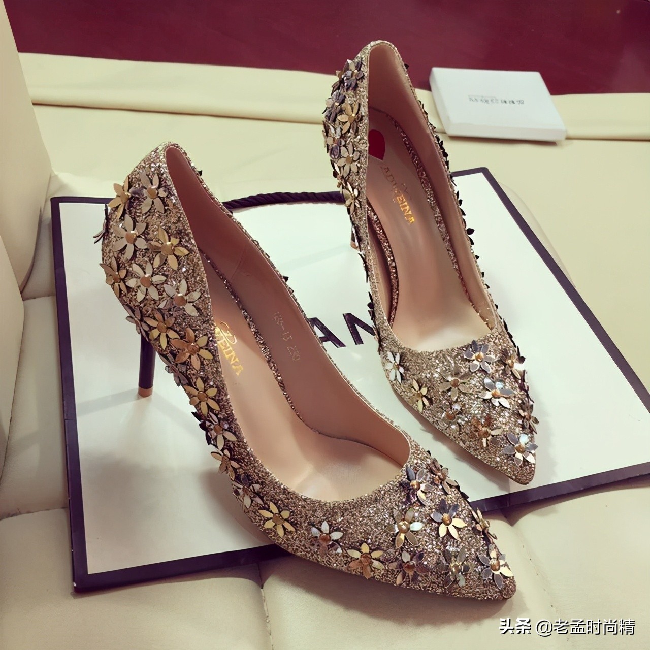 伴娘适合穿的高跟鞋,适合新娘穿的粗高跟鞋